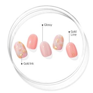 Ohora Semicured Gel Nail, N Lazy Sunday, ND-038, Unused, New, 30 strips